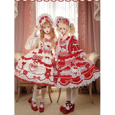 Mademoiselle Pearl Sanrio Hello Kitty Deluxe One Piece(Reservation/3 Colours/Full Payment Without Shipping)